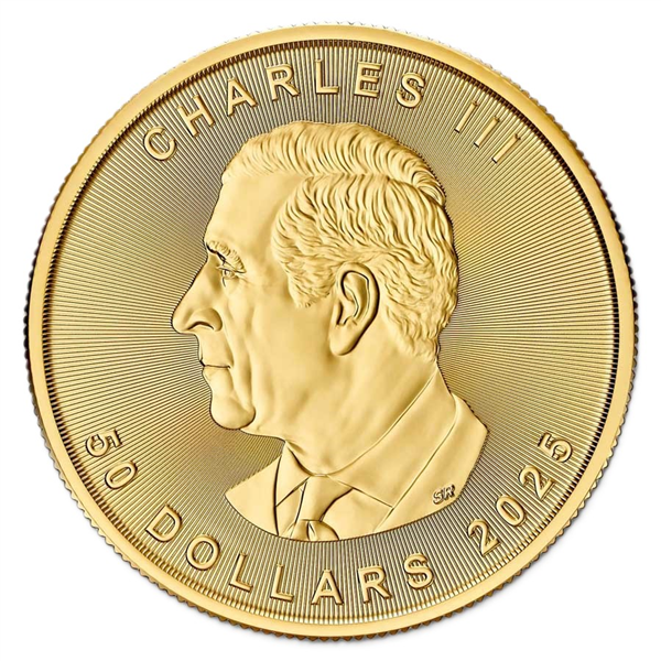 2021 1 oz Canadian Gold Maple Leaf Coin